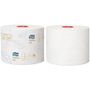TORK Toiletpapir,  Tork T6 Premium, 2-lags, 90m x 9,9cm, Ø13,2cm, hvid, 100% nyfiber