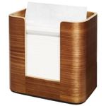 Servietdispenser,  Tork Xpressnap N4 Image Line, 13, 6x20, 3x19, 3cm,  valnød, træ/plast *Denne vare tages ikke retur*