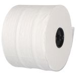 Toiletpapir,  Abena Care-Ness Excellent,  2-lags, 100m x 9,8cm, Ø13,4cm, hvid, 100% nyfiber