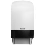 KATRIN Dispenser,  Katrin, 17, 4x15, 4x31, 3cm,  hvid, plast, til 2 ruller toiletpapir (117316)