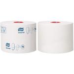 Toiletpapir,  Tork T6 Universal,  1-lags, 135m x 9,9cm, Ø13,2cm, hvid, 100% nyfiber