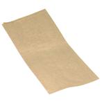 Brødpose, 37, 5x8x16cm,  brun, papir, med sidefals