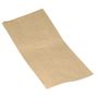 _ Brødpose, 37,5x8x16cm, brun, papir, med sidefals