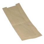 Rudepose, 14x38x7cm,  35 g/m2, brun, papir, med rude, med sidefals