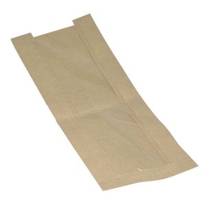 _ Rudepose, 14x38x7cm,  brun, papir, med rude, med sidefals (134021*1000)