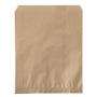 _ Brødpose, 33,5x24cm, 35 g/m2, brun, papir, uden rude, engangs