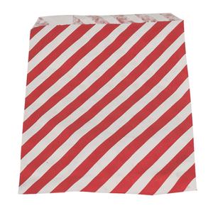 _ Slikpose, 17, 5x12cm,  rød, papir, med striber (1601203*1000)