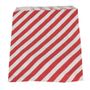 Abena Slikpose, 17,5x12cm, rød, papir, med striber