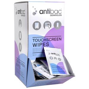 ANTIBAC Wipes, Antibac, 2 ml, til desinfektion af touchscreen *Denne vare tages ikke retur* (15067001*95)