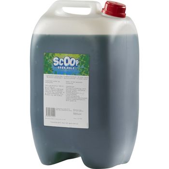 Scoop Læskedrik/ Slush Ice, Scoop, 10 l, grøn æble, uden azofarvestoffer (14051202)