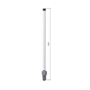 COMROD AV64P 2dBi UHF-/TETRA-båtantenne Robust 380-480 MHz marineantenne