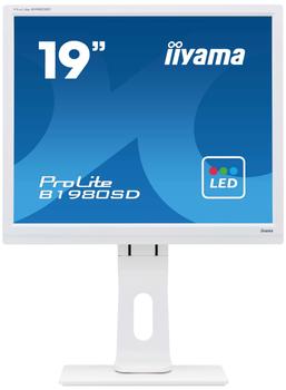 IIYAMA B1980SD-W1 48CM/19IN LED 250CD/QM 5MIO:1 ACR 5MS WHITE MNTR (B1980SD-W1)