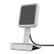 CRAVE Wireless Charger Silver Compact Stand