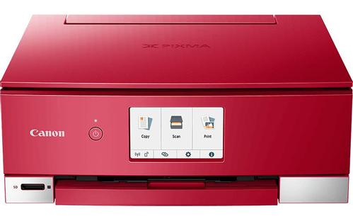 CANON Pixma TS8251 Red A4 MFP 3 in 1 print copy scan Cloud Link 10.8cm LC-Display 6ink tanks WLAN 4.800x1.200dpi (2987C046)
