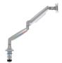 KENSINGTON n SmartFit One-Touch Single Monitor Arm - Mounting kit - adjustable arm - for Monitor - plastic, aluminium,  steel - screen size: 13"-32" - desktop, C-clamp, grommet, desk-mountable (K55470EU)