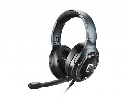 MSI Immerse GH30 virtual 7.1 surround sound USB Over-ear GAMING Headset with In-line controller RGB Mystic Light (IMMERSE GH50)