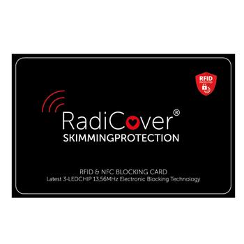 RADICOVER Skim-Block Kort 3-Led RFID NFC Skimmingsbeskyttelse (RAD208)