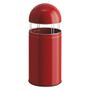 Wesco Udendørs affaldsspand,  Wesco Big Cap, rød, metal, 120 l *Denne vare tages ikke retur*