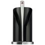 Wesco Dispenser, Wesco, 30cm, Ø15,5cm, sort, stål, til 2 ekstra toiletruller *Denne vare tages ikke retur*
