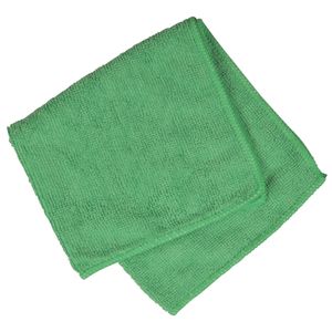 ABENA Rengøringsklud,  32x32cm, grøn, mikrofiber,  basic (168463*20)