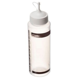 Diversey Doseringsflaske,  Diversey, 500 ml, klar, plast, med ketchuplåg (162387*6)