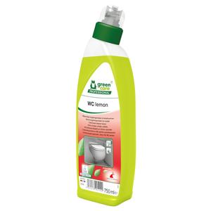 GREEN CARE Toiletrens,  Green Care Professional,  750 ml, lemon, med farve og parfume (16857302*10)