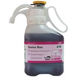 Diversey Desinfektions- og rengøringsmiddel,  Diversey Suma Bac D10, 1,4 l, SmartDose (160627*2)