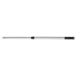 Teleskopskaft med klik, Vikan, sort, aluminium/ PE,  63-110 cm