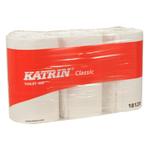 Toiletpapir,  Katrin Classic, 2-lags, 48m x 9,8cm, Ø11,8cm, hvid, 100% genbrugspapir *Denne vare tages ikke retur*