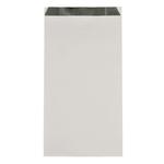 Grillpose,  29x16x5, 5cm,  60 g/m2, hvid, aluminium/ papir/ PE,  med sidefals