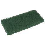 Skurefiber,  25x12x2, 5cm,  grøn, polyester/ nylon,  medium skureeffekt