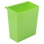 Abena Indsats, 9,5 l, grøn, til firkantet affaldsspand, kildesortering