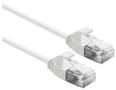 ROLINE U/FTP Data Center Cable Cat.7, with RJ45 Plug, 500 MHz(Class EA), LSOH, slim, white, 0.5 m