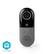 NEDIS Smart WiFi-Ringeklokke med Kamera (sort) Smart WiFi-Ringeklokke med Kamera, Appstyring, microSD-Spor, HD 720p