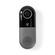 NEDIS Smart dörrklocka med kamera Smart dörrklocka med kamera och Wi-Fi, appstyrd, microSD-fack,  HD 720 p (WIFICDP10GY)