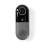 NEDIS Smart WiFi-Ringeklokke med Kamera (sort) Smart WiFi-Ringeklokke med Kamera, Appstyring,  microSD-Spor,  HD 720p (WIFICDP10GY)
