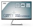 AOC Dis 27 Q27T1 IPS QHD Porsche Design 5ms, HDMI, DP, SP, SIlver (Q27T1)