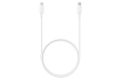 SAMSUNG EP-DN975 - USB-kabel - 24 pin USB-C (M) naar 24 pin USB-C (M) - USB 2.0 - 1 m - USB-stroomtoevoer (5A, 100W) - wit - voor Galaxy Note10, Note10+, Note10+ 5G