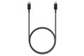 SAMSUNG EP-DN975 - USB-kabel - 24 pin USB-C (M) naar 24 pin USB-C (M) - USB 2.0 - 1 m - USB-stroomtoevoer (5A, 100W) - zwart - voor Galaxy Note10, Note10+, Note10+ 5G