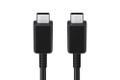 SAMSUNG Kabel USB-C- USB-C 100W, Black USB-C til USB-C 1m, 100W 5A (EP-DN975BBEGWW)