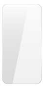 DELTACO näytönsuoja Xiaomi Redmi Golle, kaartuvuus 2.5D, koko näyttö