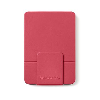 KOBO SLEEPCOVER CASE W/ STAND FOR CLARA HD PU LEATHER ROSE RED IN ACCS (N249-AC-RR-E-PU)