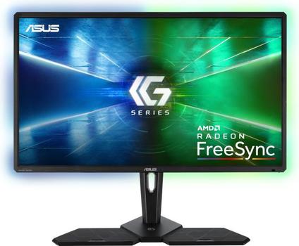 ASUS 32" 4K gamingskjerm CG32UQ 3840x2160 VA, 5ms, 3000:1, FreeSync, HDR600, 3xHDMI/DP (90LM04F0-B01170)