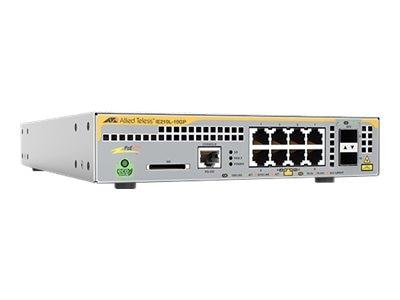 Allied Telesis ALLIED Industrial managed PoE+ switch 8x 10/ 100/ 1000TX PoE+ ports 2x 100/1000X SFP (AT-IE210L-10GP-60)