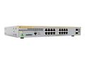 Allied Telesis ALLIED Industrial managed PoE+ switch 16x 10/100/1000TX PoE+ ports and 2x 100/1000X SFP