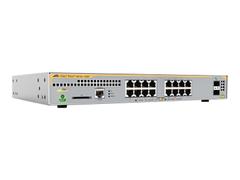 Allied Telesis ALLIED Industrial managed PoE+ switch 16x 10/100/1000TX PoE+ ports and 2x 100/1000X SFP