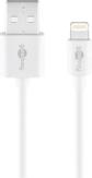 Goobay Dual Apple Lightning charger set 2.4 A, white, 1 m - power unit with 2 USB ports and Apple Lightning cable (44979)