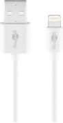 GOOBAY Apple Lightning USB Sync & Charging Cable, white - suitable for devices with an Apple Lightning connector