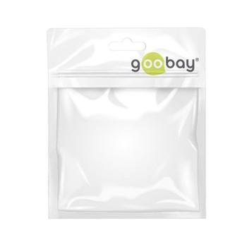 GOOBAY USB charger 1 A, white - with 1 USB port, slim design (44948)