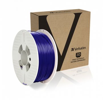 VERBATIM 3D Printer Filament PLA 1.75MM 1KG BLUE (55322*5)